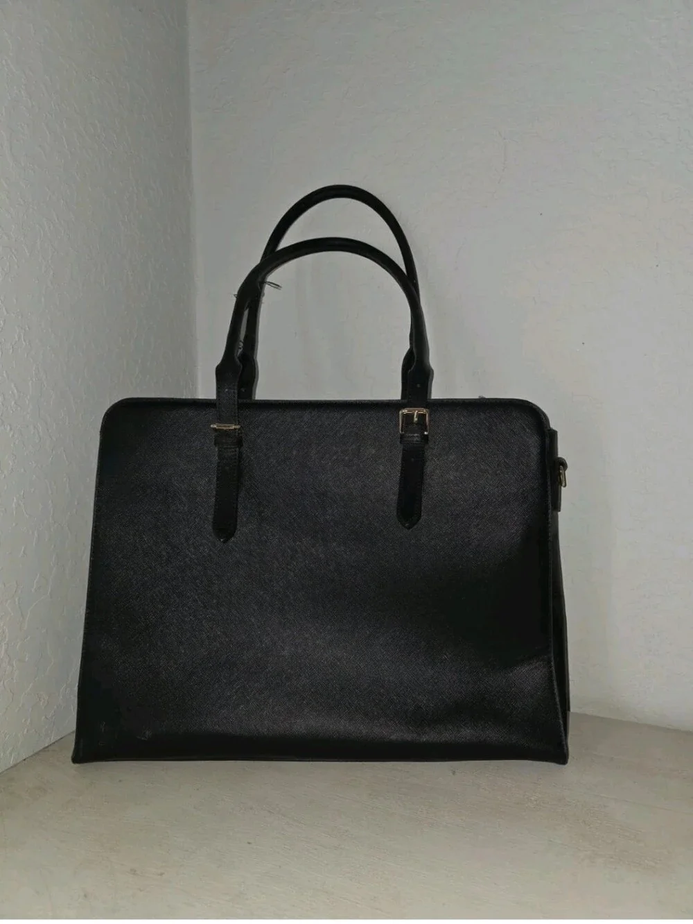 Laptop Bag for Women Leather 15.6 Inch Laptop Work Tote for Computer Bag